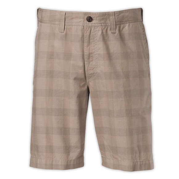 The North Face Other - The North Face Alderson Plaid Shorts Dune Beige Sz 32